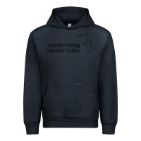 Navy studio ghibli3 Urban Hoodie - linhVisuals