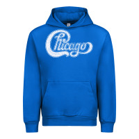 Cobalt chicago retro styled faded design Urban Hoodie - linhVisuals