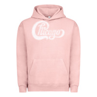 Pigment Salmon chicago retro styled faded design Urban Hoodie - linhVisuals