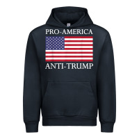Navy pro america anti trump shirt   american usa flag resist t shirt Urban Hoodie - linhVisuals
