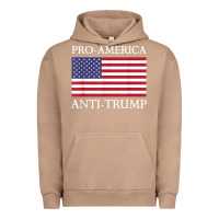 Pigment Burro pro america anti trump shirt   american usa flag resist t shirt Urban Hoodie - linhVisuals