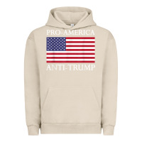 Pigment French Oak pro america anti trump shirt   american usa flag resist t shirt Urban Hoodie - linhVisuals