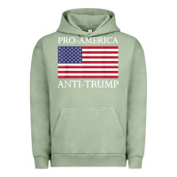Pigment Oil Green pro america anti trump shirt   american usa flag resist t shirt Urban Hoodie - linhVisuals