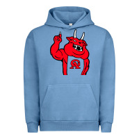 Pigment Pebble Blue glynn academy mascot Urban Hoodie - linhVisuals