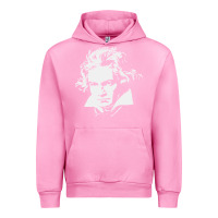 Fuchsia Pink beethoven Urban Hoodie - linhVisuals