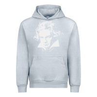 Heather Grey beethoven Urban Hoodie - linhVisuals