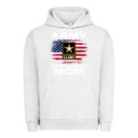 Pigment Lunar Rock proud army national guard mom with american flag gift pullover hoodie Urban Hoodie - linhVisuals
