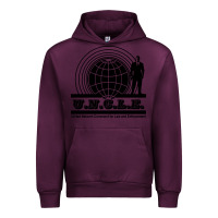 Mauve Wine the man from uncle Urban Hoodie - linhVisuals