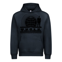 Navy the man from uncle Urban Hoodie - linhVisuals