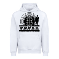 White the man from uncle Urban Hoodie - linhVisuals