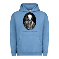 Pigment Pebble Blue comte de saint germain occultist philosopher Urban Hoodie - linhVisuals