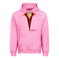 Fuchsia Pink scarface Urban Hoodie - linhVisuals