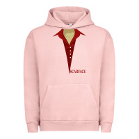 Pigment Salmon scarface Urban Hoodie - linhVisuals