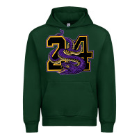 Forest Green Mamba #24 Urban Hoodie - linhVisuals