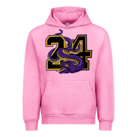 Fuchsia Pink Mamba #24 Urban Hoodie - linhVisuals