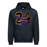 Navy Mamba #24 Urban Hoodie - linhVisuals
