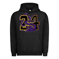Pigment Black Mamba #24 Urban Hoodie - linhVisuals