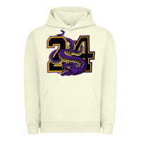 Pigment Pistachio Mamba #24 Urban Hoodie - linhVisuals