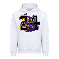 White Mamba #24 Urban Hoodie - linhVisuals