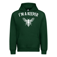Forest Green beekeeper im a keeper Urban Hoodie - linhVisuals