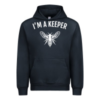 Navy beekeeper im a keeper Urban Hoodie - linhVisuals