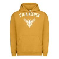 Pigment Peanut Butter beekeeper im a keeper Urban Hoodie - linhVisuals