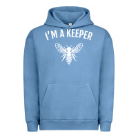 Pigment Pebble Blue beekeeper im a keeper Urban Hoodie - linhVisuals