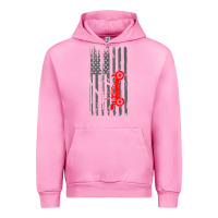 Fuchsia Pink rc racing american flag radio control rc car t shirt Urban Hoodie - linhVisuals