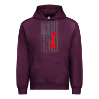 Mauve Wine rc racing american flag radio control rc car t shirt Urban Hoodie - linhVisuals