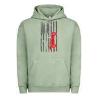 Pigment Oil Green rc racing american flag radio control rc car t shirt Urban Hoodie - linhVisuals