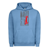 Pigment Pebble Blue rc racing american flag radio control rc car t shirt Urban Hoodie - linhVisuals