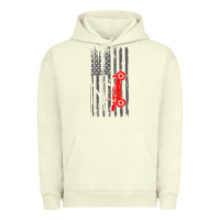 Pigment Pistachio rc racing american flag radio control rc car t shirt Urban Hoodie - linhVisuals