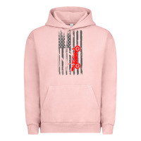 Pigment Salmon rc racing american flag radio control rc car t shirt Urban Hoodie - linhVisuals