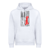 White rc racing american flag radio control rc car t shirt Urban Hoodie - linhVisuals