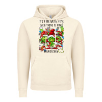 Vintage Artic it's fine we're fine everythıng is fine! nursecre Vintage Hoodie - FaDigitalArtStudio