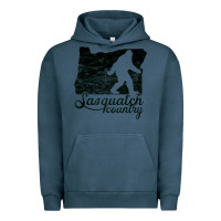 Pigment Midnight Navy sasquatch country   sasquatch Urban Hoodie - linhVisuals