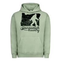 Pigment Oil Green sasquatch country   sasquatch Urban Hoodie - linhVisuals