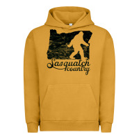 Pigment Peanut Butter sasquatch country   sasquatch Urban Hoodie - linhVisuals