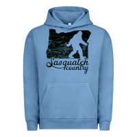Pigment Pebble Blue sasquatch country   sasquatch Urban Hoodie - linhVisuals