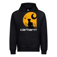 Black carhartt vintage company Urban Hoodie - linhVisuals
