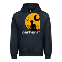 Navy carhartt vintage company Urban Hoodie - linhVisuals