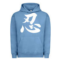 Pigment Pebble Blue shinobi light ninja Urban Hoodie - linhVisuals