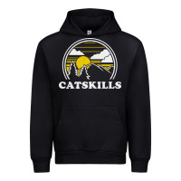 Black catskills new york vintage Urban Hoodie - linhVisuals
