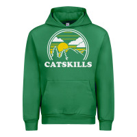Emerald catskills new york vintage Urban Hoodie - linhVisuals
