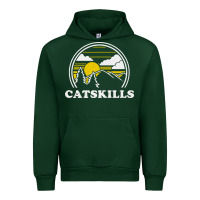 Forest Green catskills new york vintage Urban Hoodie - linhVisuals