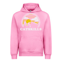Fuchsia Pink catskills new york vintage Urban Hoodie - linhVisuals