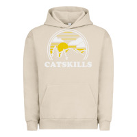 Pigment French Oak catskills new york vintage Urban Hoodie - linhVisuals