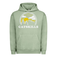 Pigment Oil Green catskills new york vintage Urban Hoodie - linhVisuals