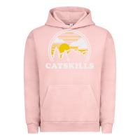 Pigment Salmon catskills new york vintage Urban Hoodie - linhVisuals