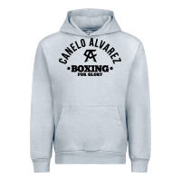 Heather Grey canelo alvarez boxing Urban Hoodie - linhVisuals